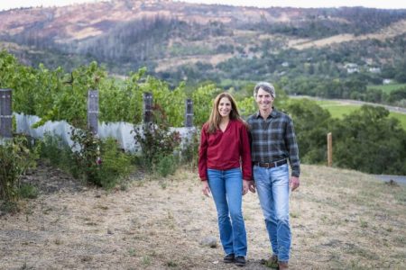 Arborum proprietors Caren and Nick Orum take wine tasting to new levels. Photo by Suzanne Becker Bronk